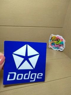 Adesivo Dodge Azul