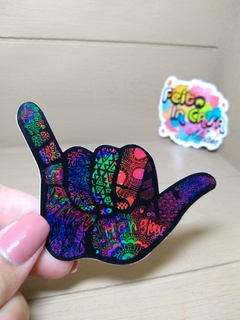 Adesivo Hang Loose