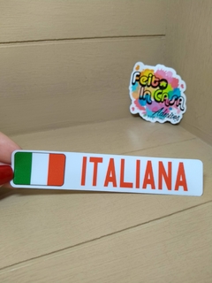 Adesivo Interno Concessionária Fiat Italiana