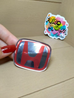 Adesivo Resinado Honda Cromado na internet