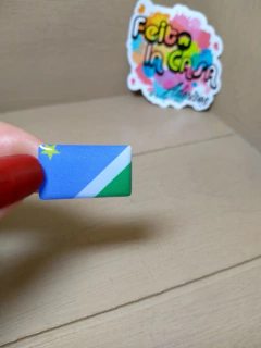 Adesivo Resinado para Tarjeta de Placa Mato Grosso do Sul