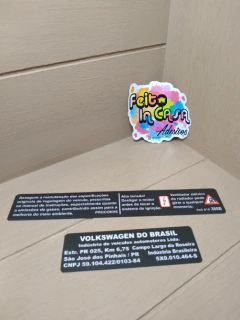 Adesivo Cofre Motor Volkswagen São José dos Pinhais