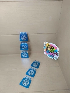 Kit Adesivos Puxe cinto Fusca