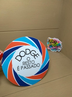 Adesivo Interno Modelo de Época Dodge O resto é passado