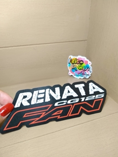 Par Adesivos Fan Renata Fan