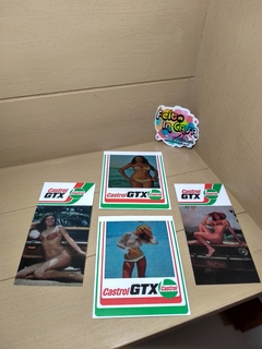 Kit Cartões Modelos de época Troca de óleo Castrol GTX
