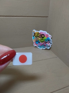 Adesivo Resinado para Tarjeta de Placa Japão