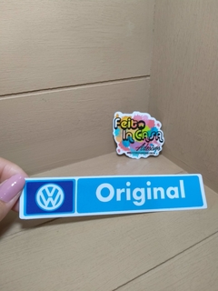 Adesivo Interno Concessionária Volkswagen Original 14cm