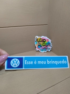 Adesivo Interno Concessionária Volkswagen Esse é Meu Brinquedo