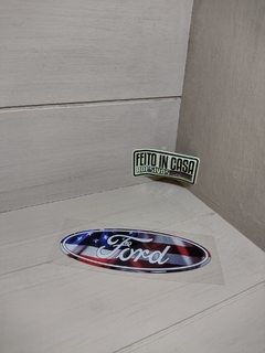 Adesivo Resinado Ford USA 10cm - comprar online