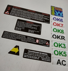 Kit Adesivo Gol Parati Saveiro G3 Volkswagen Geração 3