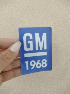 Adesivo Interno Ano 1997 GM Chevrolet