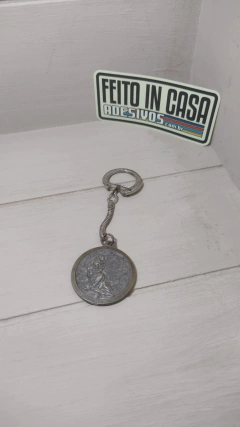 Chaveiro Antigo Medalha São Bento
