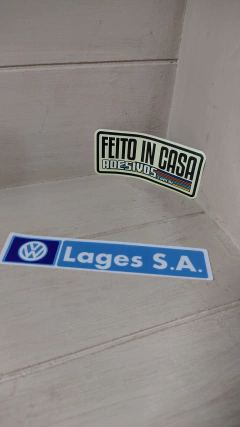 Adesivo Interno Concessionária Volkswagen Lages S.A.