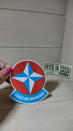 Adesivo Refletivo Esse é Meu Brinquedo Estrela - comprar online