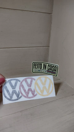 Adesivo em Recorte Volkswagen Alemanha 3 cores
