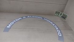 Adesivo Filtro de Ar Opala Chevrolet Gm Motor a álcool hidratado