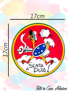 Adesivo Senta a púa 17cm