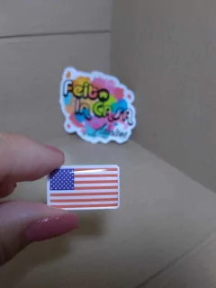 Adesivo Resinado para Tarjeta de Placa EUA