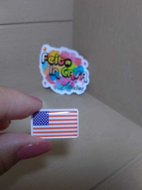 Adesivo Resinado para Tarjeta de Placa EUA