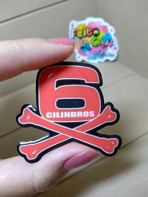 Adesivo Resinado 6 Cilindros