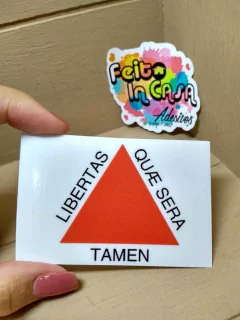 Adesivo Interno Bandeira de Minas Gerais