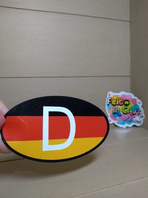 Adesivo Deutschland Alemanha