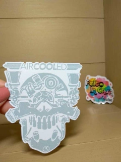 Adesivo Aircooled 2 carburadores