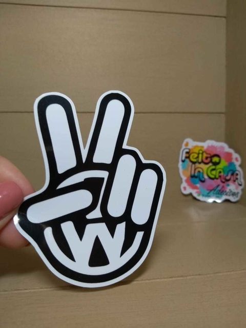 Adesivo Mãozinha Volkswagen