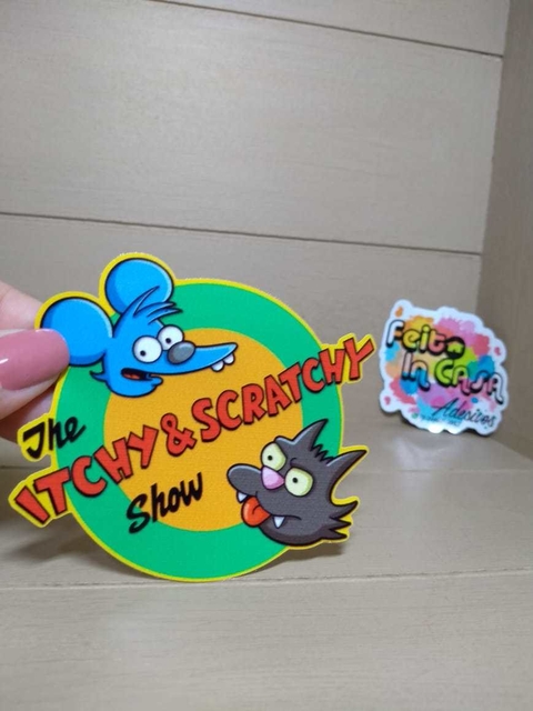 Adesivo Comichão e Coçadinha