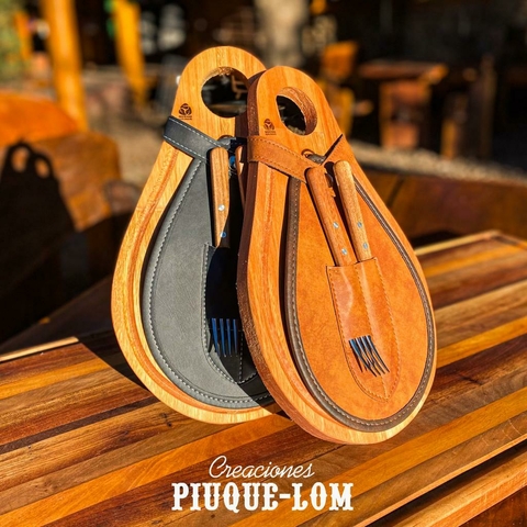 TABLA CON PORTACUBIERTOS