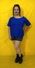 REMERA EVASÉ LISA MANGA CORTA (Talles M y L) - Manjula Tienda Hindú y Diseño