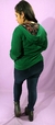 CAMPERA LANILLA CAPUCHA COMBINADA UNISEX (L)