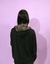 Imagen de CAMPERA LANILLA CAPUCHA COMBINADA UNISEX (L)