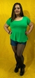 REMERA CRUZADA LISA