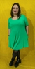 Imagen de VESTIDO CORTO EVASÉ LISO CON BOLSILLOS (Talles M y L)
