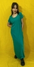 VESTIDO EVASÉ LARGO CON BOLSILLOS LISO (Talles M y L) - tienda online