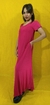 VESTIDO EVASÉ LARGO CON BOLSILLOS LISO (Talles M y L)