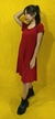 VESTIDO CORTO EVASÉ LISO CON BOLSILLOS (Talles M y L) - tienda online