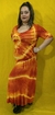 VESTIDO EVASÉ LARGO BATIK (Talle XXL)