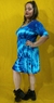 VESTIDO CORTO EVASÉ BATIK (Talle XXL) - Manjula Tienda Hindú y Diseño