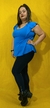 REMERA MANGA VOLADO LISA - tienda online