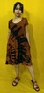 VESTIDO CORTO EVASÉ BATIK CON BOLSILLOS (Talle M)