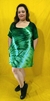 Imagen de VESTIDO CORTO EVASÉ BATIK CON BOLSILLOS (Talle L)