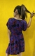 VESTIDO FIBRANA ELÁSTICO (A14) - Manjula Tienda Hindú y Diseño