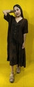 VESTIDO HINDÚ STONEWASH BORDADO (MARRÓN OSCURO) - comprar online