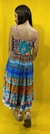 POLLERA/STRAPLESS SEDA PATCHWORK LARGA