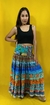 POLLERA/STRAPLESS SEDA PATCHWORK LARGA en internet