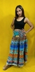 POLLERA/STRAPLESS SEDA PATCHWORK LARGA
