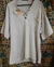 KURTA UNISEX LIENZO CON CORDÓN - comprar online